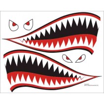 Sharks Teeth 5-50mm A5 Sheet